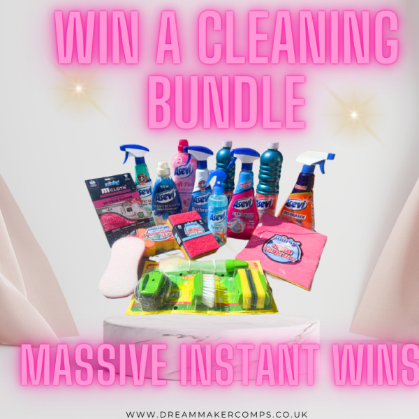 WIN SPANISH CLEANING BUNDLE + BIG INSTANT WINS
